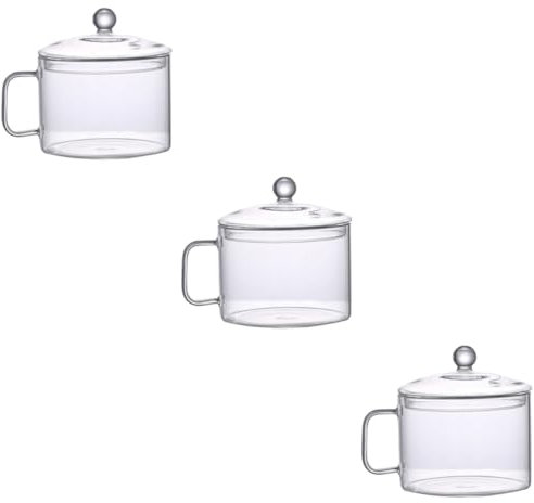 Amosfun 3St geschirrtuch Säuglingsanzug Babyanzüge Mini-Topf mini backofen minibackofen kocht? glas Salatbesteck instant nudeln Dampf Zwiebel Ramen-Schüssel Nudeltopf Obstgericht Hafer