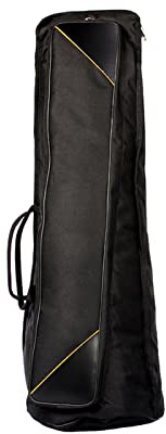 COMETX Gig Bag 600D Water-Resistant Trombone Gig Bag Oxford Cloth Backpack Adjustable Shoulder Straps Pocket 5mm Cotton Padded for Alto/Tenor Trombone