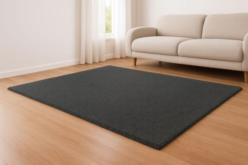 Leonardo Home - tappeto da soggiorno moderno a pelo corto - fondo antiscivolo - lavabile a 30 gradi - super morbido