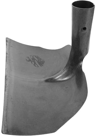 LIFKICH Pala de Limpieza para Estiércol de Acero Resistente 30 CM Raspador para Establos de Vacas y Caballos Adecuado para Granjas Profesionales