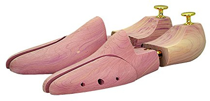 Kaps Horma para Zapatos Hecha a Mano de Madera de Cedro 100%, Absorción de Humedad y Aroma Refrescante, Madera de EE. UU., para Botas y Zapatos de Hombre y Mujer, Todos los Tamaños (45 EUR)