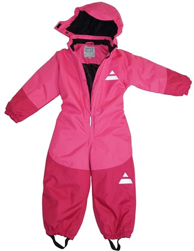 MAYLYNN Schneeanzug rosa pink atmungsaktiv wasserdicht 10.000 mm, Größe:128