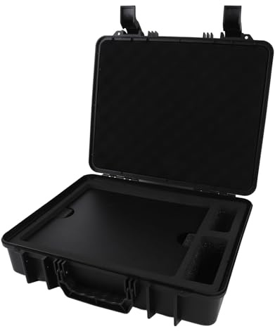 Custodia Satellitare, Custodia per Trasporto Duro Satellitare per Host Satellitare e Accessori, Interni di Schiuma EVA con Taglio Preciso, per Campeggio da Viaggio All'aperto
