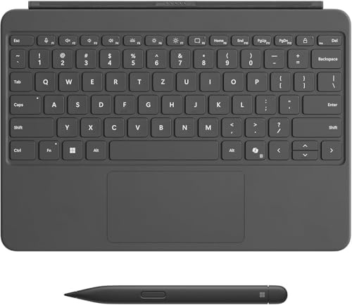 Microsoft Tastiera Surface Pro 12'' con Slim Pen | Compatibile con Surface Pro 12'' | Ardesia