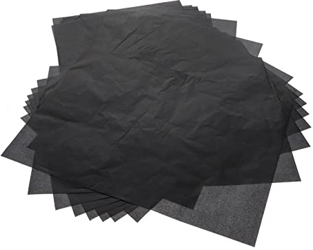 VILLFUL 25 Ark Kolpappersöverföringskopia Ark Grafit Spårpapper Diy-papper
