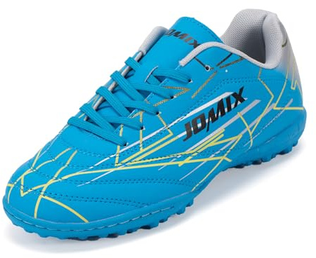 JOMIX Scarpe Calcetto Unisex Ragazzi Ragazze Donna – Sneakers Sportive con Multitacchetti TF – Campi Sintetici ed Erba Artificiale – Antiscivolo e Traspiranti WOS250656