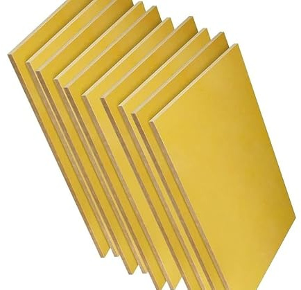Epoxiisoleringsskiva - 0,5 mm tjocka elektriska isoleringsark for industriella tillämpningar(5cmx5cm 10pcs)