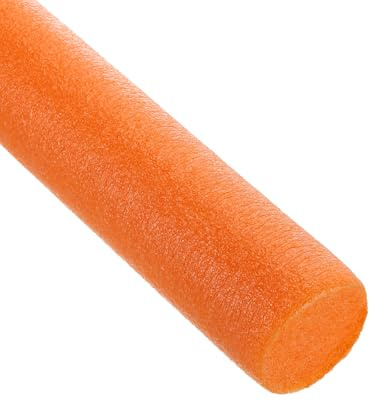 PATIKIL 2 Inch x 5 Feet Backer Rod for Gaps and Joints, 2 Pcs Foam Rope Caulk Crack Joint Filler Roll Seal Weather Strip for Home Construction Car, Orange
