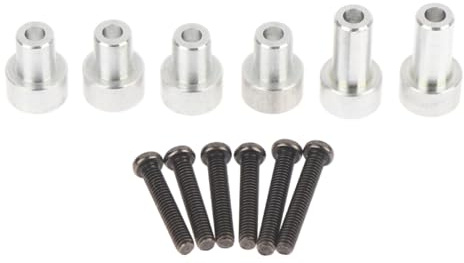 Carcasa metálica para, juego de soportes para elevar la columna para MN82 MN82S 1/12, piezas de mejora de carcasa de juguete para, fácil instalación, juego de soportes metálicos para la de