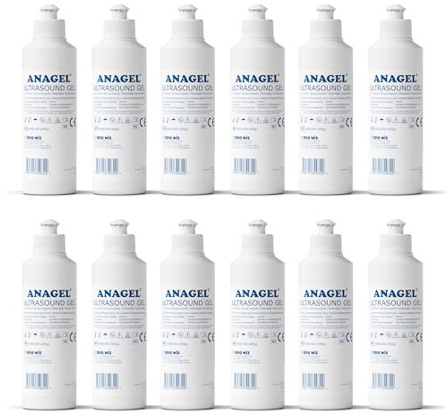 Anagel Ultrasound Gel 250ml Box of 12