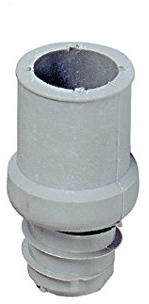 Universal Ablaufschlauch Endstück 22mmØ für 19mmØ Waschmaschine Spülmaschine
