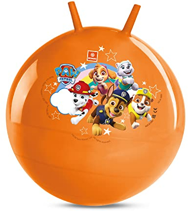 Mondo- Paw Patrol Kangaroo Palla per Saltare, Colore Arancione, 06234
