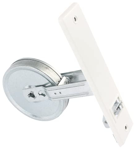 Gurtwickler inkl. Abdeckplatte Lochabstand 185mm bis 12m Gurt (für 20-24mm Gurtband) [10350]