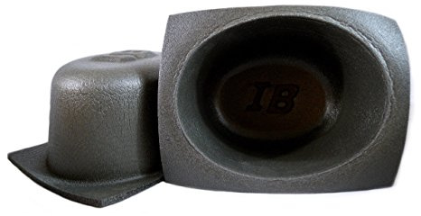 Install Bay 15,2 x 22,9 cm pollici schiuma Bass Reflex Acoustic Car Audio Speaker Baffles (coppia) 6x9