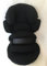 Sommerbezug Schonbezug Frottee für Kiddy Guardianfix 3 Frottee 100% Baumwolle schwarz