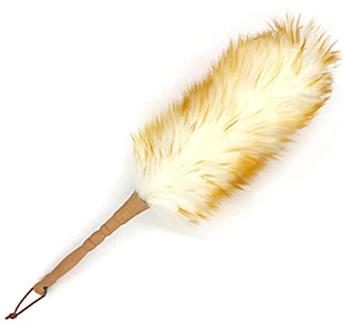 GEQIAN, spolverino in fibra di piuma, leggero, strumento di pulizia multiuso adatto per casa, mobili e ufficio