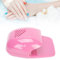 Nageltrockner mit Ventilator, Nagellack Trockner, Schnelltrocknend und Leicht zu Tragen, Geeignet Für Herkömmlichen Nagellack, für Haushalt und Salon, Hochwertiges Material (Rosa)