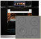 Kaiser Pyrolyse Backofen LaPerle »EH 6344+ KCT 6705 RI«, Elektro Backofen, TFT Display, Air fryer,Bratautomatik,79L + Induktions-Kochfeld, 4 Kochzonen, Einbau Herd, Power Booster,