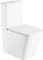 Inodoro BTW Pisa Compacto | 7 Años de garantía | Color Blanco | 340x605x810 mm