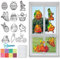 HEYIDAMAI Oster Fensterbilder Basteln,12 Stück Ostern Papierbastelset,Ostern Basteln Kinder,DIY Bastelset Ostern Fensterbilder, Ostereier Bastelset,für Mädchen Jungen Frühling Ostern Party Geschenk