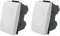 Set di 2 Interruttori Compatibili con bticino Matix, Interruttore Ideali per Frutti Elettrici e Compatibile con Bticino Matix Pulsante (2 Interruttori Unipolari)