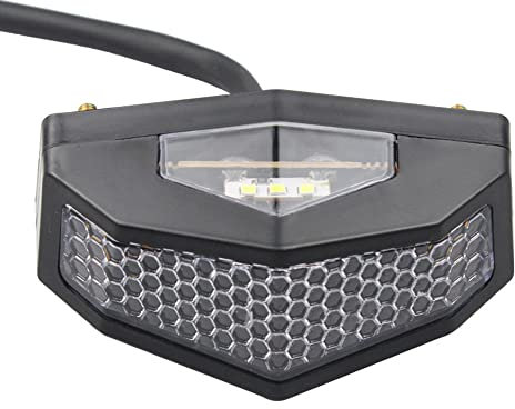 Riloer 12 V pour moto LED clignotants feu de frein, éclairage de plaque d'immatriculation étanche, feu arrière intégré