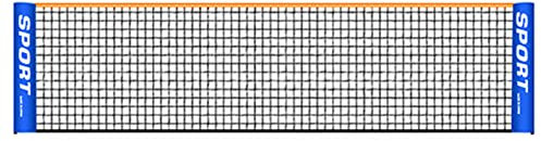 FUXIU Tragbares Badminton Tennisnetz Sportnetz Für Fußball Tennis Kinder Volleyball – Einfache Einrichtung – Für Drinnen Und Draußen