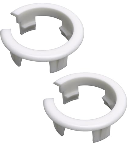 Sintrix Fab Lot de 2 douilles de serrage de rechange compatibles avec radiateur EURA - Revêtement latéral - Support pour radiateur plat - Accessoires pour revêtement de chauffage et partie latérale