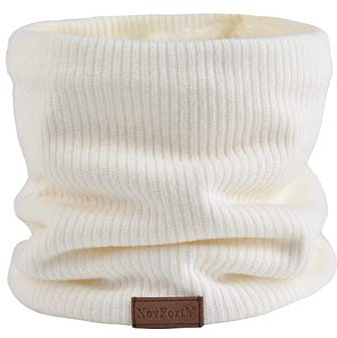 NovForth Écharpe tubulaire d'hiver unisexe, cache-cou de ski pour homme, foulard pour le visage pour femme, écharpe tubulaire en polaire pour homme, cache-cou, echarppe épaisse coupe-vent