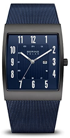 BERING Herren Uhr Solar Movement - Solar Collection mit Edelstahl und Saphirglas 16433-327