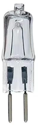 LIGHBIB Halogenlampen G5,3 220 V Halogenlampen JC-Typ-Halogenglühbirne Mit Doppelstiftsockel, Klare Glaslinse, Warmweiß 2700 K,50W,2Stk