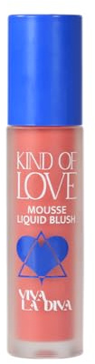 Viva la Diva Kind of Love Mousse Liquid Blush - Color N3 Polyamor - Rubor Líquido con Textura Mousse para una Aplicación Suave y un Acabado Natural