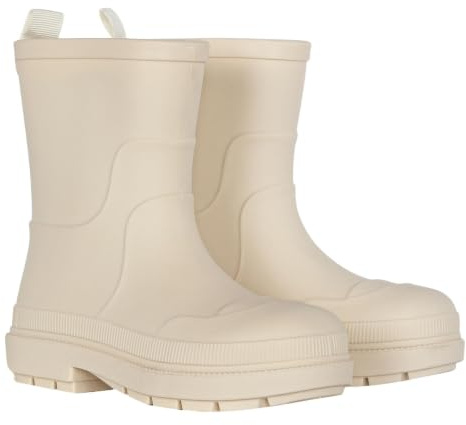 A2Z 4 Kids Bottes de pluie imperméables en PVC antidérapantes et légères, beige, 32 EU