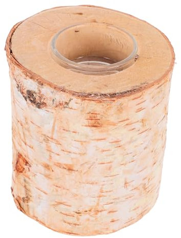 POPETPOP Portacandele in Legno Portacandele Tealight in Legno Per Decorazioni Domestiche Centrotavola Per Tavolo Da Pranzo Decorazione Natalizia