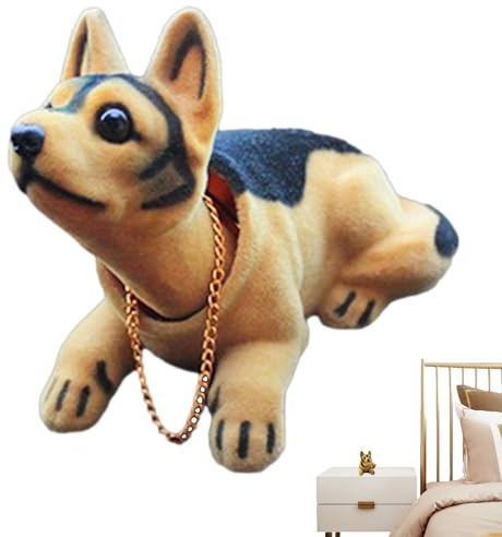 para coches, perro de decoración de coche - Figuras de perro de coche de resina para salpicadero,decorativo bonito y creativo para salpicadero de , para escritorio, estantería y alféizar de venta