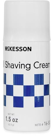 McKesson Foamy Shaving Cream Bulk 1.5 oz [144 Count] Foam Lavender Scented for Men and Women