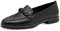 Tamaris Damen Slipper, Frauen Slip On,TOUCHit-Fußbett,Mokassins,Halbschuhe,Slip-ons,Slides,Schlupfschuhe,schluepfschuhe,Black Leather,42 EU