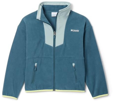 Columbia Youth Sequoia Grove Full Zip Fleece Full Zip Fleecejacke, Everblue/Crushed Blue, XS