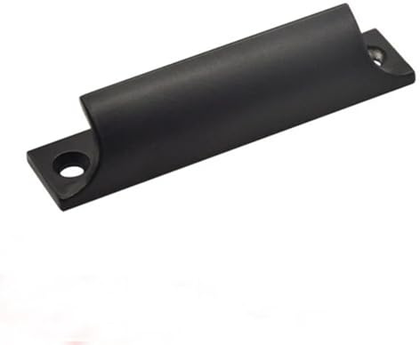 1 manija for puerta, ventana, cajón, gabinete, accesorios de herrajes for muebles.(Black)