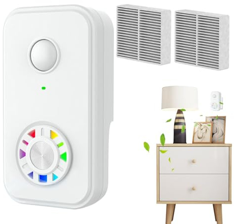 Purificateur 'Air Maison pour Animaux Ion Négatif - Ioniseur Purificateur 'Air,Réducteur de Pollen Odeurs Filtre Ioniseur Silencieux pour Garage Cuisine Voiture Animaux - Pour