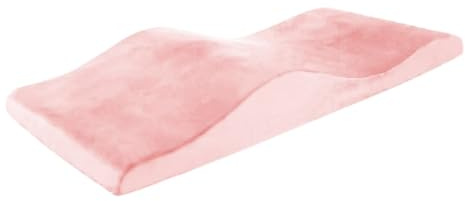 Böjda ögonfransar, liggmadrass, skönhetssalong, förlängning, krökt bäddmadrassdyna, minnesskum, skönhetsmadrass (rosa)