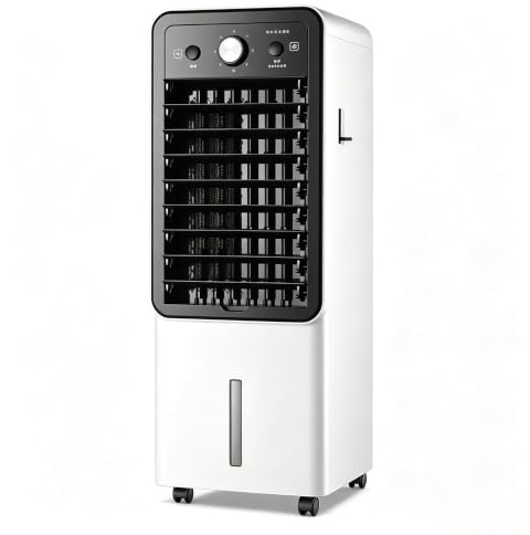 Aire acondicionado portátil con mando a distancia y bomba de calor 4 en 1 con refrigeración calefacción ventilador modo noche enfriador aire con temporizador 12H (versión mecánica)