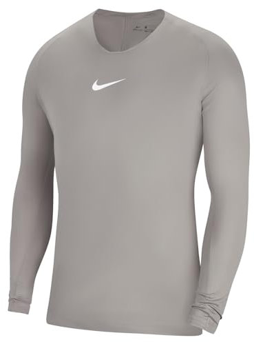 NIKE Men's Maglia Nike Park First Layer Long Sleeved T Shirt, Black Or Grey, S UK