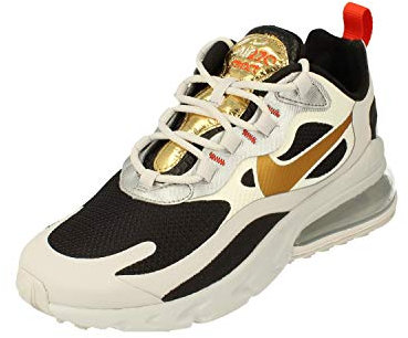 Nike Unisex Sneaker Shoes AIR MAX 270 React in White Leather CT3433-001
