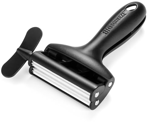 Big Squeeze® Tube Squeezer | Heavy Duty Tube Wringer - Made in USA - Toothpaste, Paint, Cosmetics, Sunscreen, Hair Dye, Adhesives, Metal Tubes. Comfortable Ergonomic Dispenser Tool (Black)