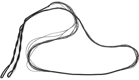 ARTSEWPLY Recurve Bowstring 57 Inch 12 Strand Black Tire Line