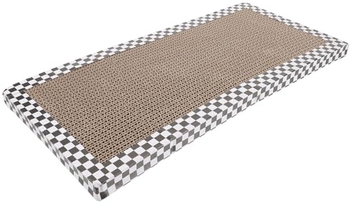 TOYANDONA Rascador Reutilizable para Gatos Hecho de Papel Corrugado Resistente, Práctico para Mantener Relajados Gatos y Seguro para Jugar Hogar