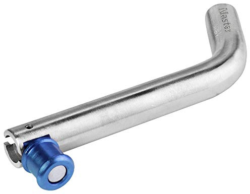 Master Lock Hitch Pin, Stainless Steel Barrel Head Hitch Pin, Fits 5/8 in. Receivers, 1465DAT | Barrel Head Hitch Pin Helps Secure RVs, Trailers, Vehicles; Fits 5/8 Trailer Receiver, 3-inch Pin