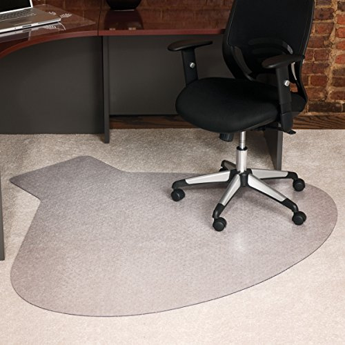 ES Robbins 122685 Everlife Carpet Chair Mat 54x60 Clear