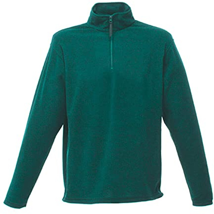 Regatta Men's Micro Zip Neck Fleece - Size XL - Bottle Green